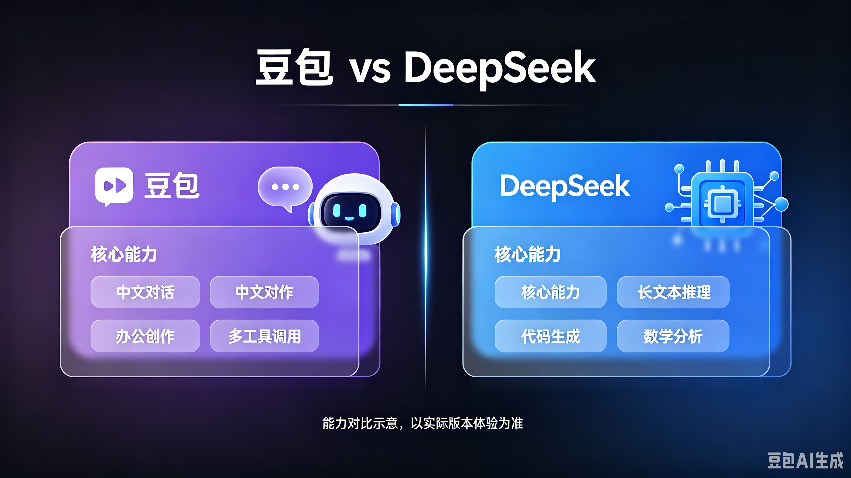 DeepSeek与豆包有什么区别