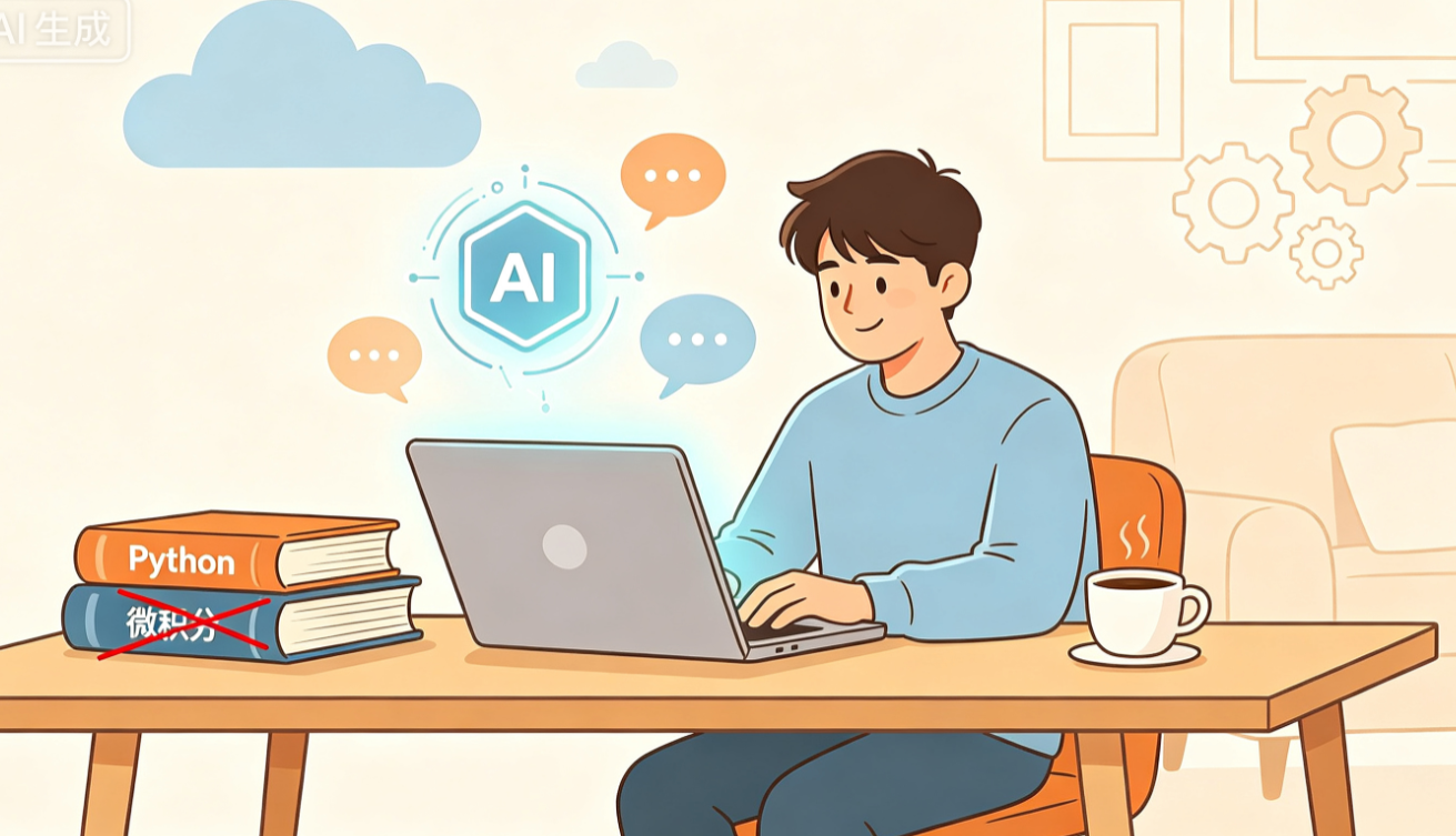 普通人学AI,真的需要懂代码和数学吗?