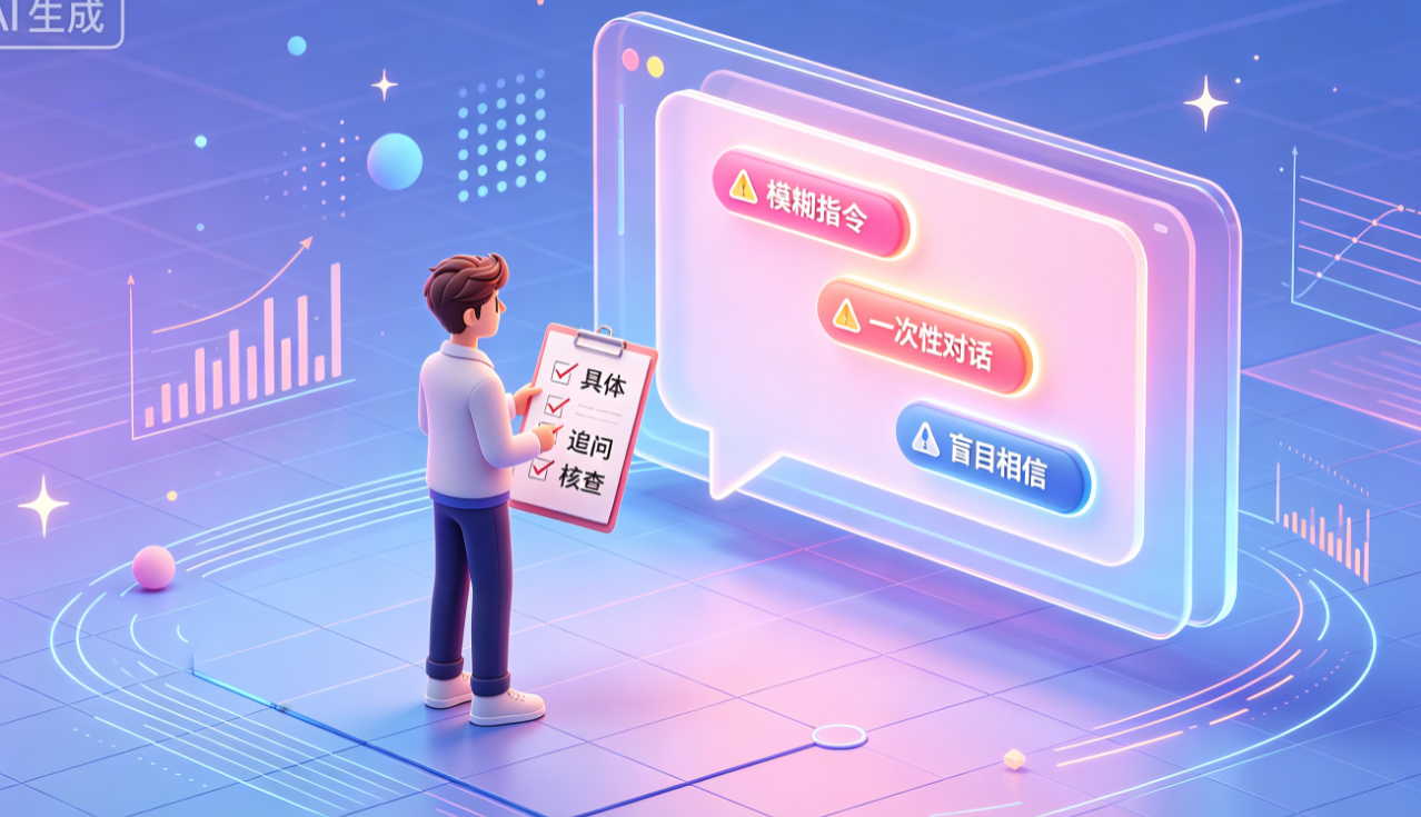 90%的人用不好AI的3个原因，你中了几个？