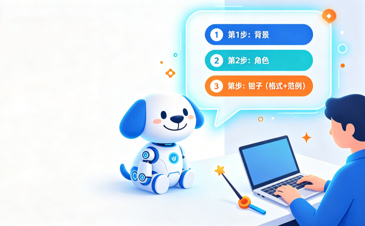 “神奇咒语”一点通:3个步骤让AI听懂你的话